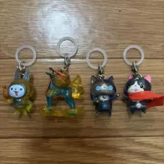 妖怪ウォッチ めじるしアクセサリー クリアマスコットキーホルダー