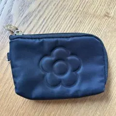 MARY QUANT ブラック コインケース