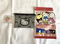 めじるしアクセサリーPart.2 サンリオキャラクターズフラットポーチ