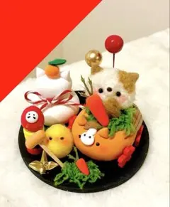 お取置き♡お正月作品☆╲2026年╱午年 羊毛フェルト - メルカリ