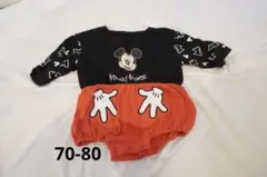 ミッキーマウスロンパース コスチューム