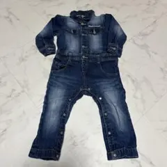デニムオーバーオール 90cmのサムネイル