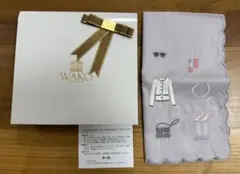 和光　ハンカチ　ミディアムグレー