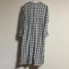 サマンサモスモス　 シャツワンピース ワンピース チェック柄