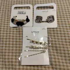 Lattice ヘアアクセサリー ３点セット