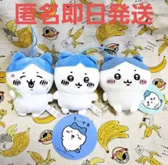 ちいかわ ハチワレがいっぱいマスコットパツワレ&草むしり&タオル生地のマスコット