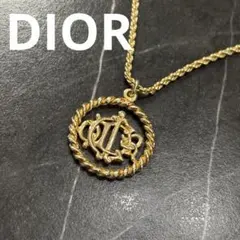 D*プ様 Christian Dior ディオール ネックレス CDロゴ ゴール - メルカリ