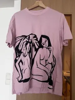 OAMC ピンク アートプリント Tシャツ Mのサムネイル