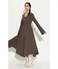 rienda 新作 セーラーディティールフレアワンピース 秋服 冬服
