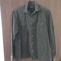 COMME CA ISM ブラック 長袖シャツ Lのサムネイル