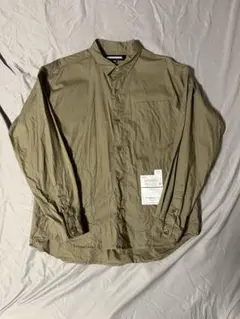 NEIGHBORHOOD. カーキ ボタン付きシャツ L