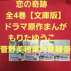 恋の奇跡　全4巻　ドラマ原作まんが【文庫版】もりたゆうこ　菅野美穂　葉月里緒奈