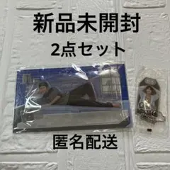 SnowMan目黒蓮Rays パジャマアクスタおまもりキーホルダー2点セット新品