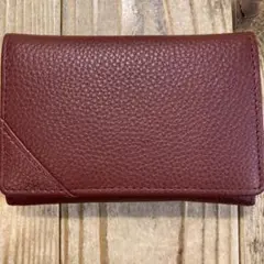 新品未使用品　保存袋　牛革（シュリンク）本革　60枚　名刺入れ　ワイン　ボルドー