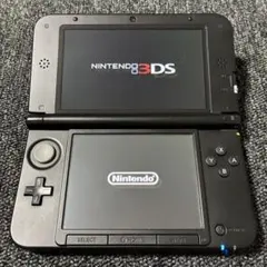 Nintendo 3DS LL 本体 シルバー＆ブラック 充電器付き