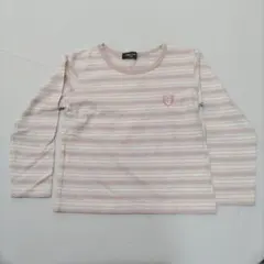 COMME CA ISM キッズ 長袖カットソー 110A ボーダー