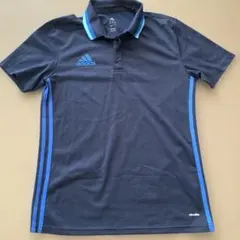 adidas ポロシャツ ネイビー ブルー
