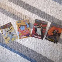 ワンピース サーティワンコレクションカード 4枚セット