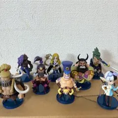 ワンピース　ワーコレ　百獣海賊団　フィギュア　8体セット