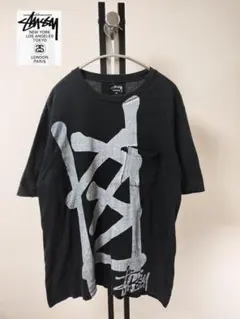 STUSSY/ステューシー/00S/ヴィンテージ/ボーンアートTシャツ
