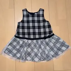 BiquetteClub チェック柄ワンピース　80㎝