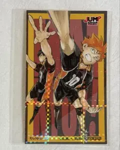 ハイキュー!! ブロマイド JUMP SHOP 購入特典 日向翔陽 影山飛雄