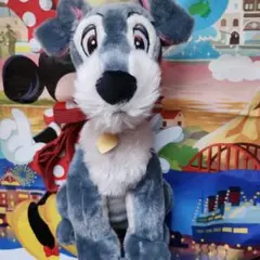 新作 ディズニー わんわん物語 トランプ ぬいぐるみ ショルダーバッグ