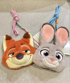【新品】ディズニー　ズートピア　ジュディ　ニック　ショルダーバッグ