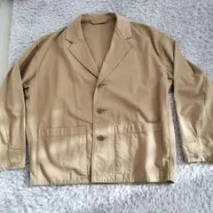 ​【2024SS】UNIQLO ボクシーテーラードジャケット L ベージュ