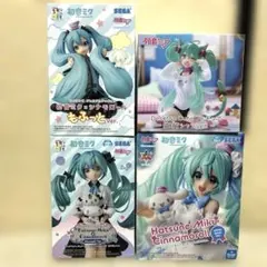 初音ミク ぬーどるストッパーフィギュア チロルチョコ 4点セット