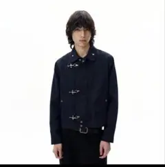 【Y2K】パンク ロック ハイネック ジャケット 黒 V系 地雷系Archive Y2K】パンク ロック ハイネック ジャケット 黒 V系 地雷系Archive