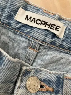 MACPHEE ストレートデニム ライトブルー　34インチ