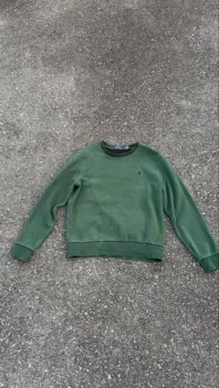 Polo Ralph Lauren グリーンスウェット裏起毛