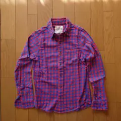 ホリスター長袖ネルシャツ Mens S