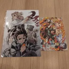 鬼滅の刃 煉獄杏寿郎 イラストカード 2枚セット