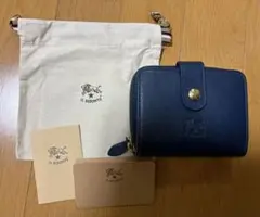 新品未使用　イルビゾンテ　二つ折り財布　ラウンドファスナー　IL BISONTE