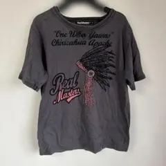 平成　グランジ　y2k Real Masters Tシャツ グレー Lサイズのサムネイル