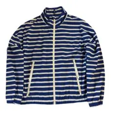 Ralph Lauren RLX ボーダー　ジップアップ　ナイロンジャケットのサムネイル