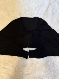 ボレロカーディガン　黒