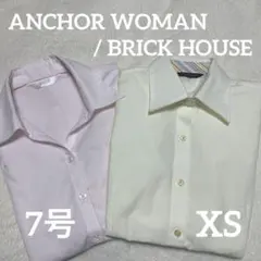 【美品】オフィスシャツ2枚ANCHOR WOMAN / BRICK HOUSEのサムネイル