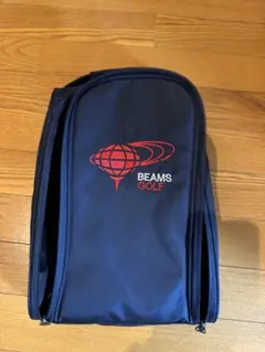 BEAMS GOLF シューズケース ネイビー