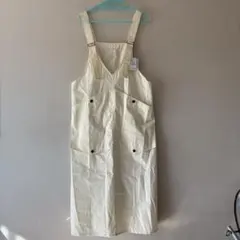 【ルコリ】ジャンパースカート ワンピース 綿100 ゆったり 希少 ロング