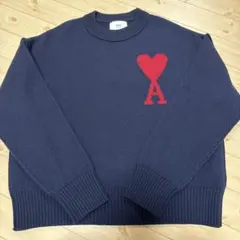 じ*る様 AMI PARISニットネイビーM 正規品/ゲリラ値下げ‼️