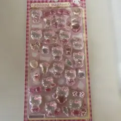 ボンボンドロップシール　ハローキティ　ピンク