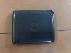 カナダ　折財布　レザー