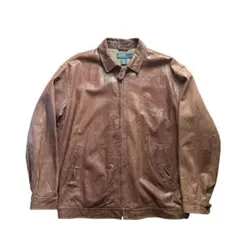 希少 90s Polo by Ralph Lauren 本革 スイングトップ L