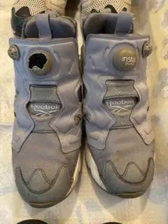 Reebok Insta PumpFury グレー スニーカー　ポンプフューリー