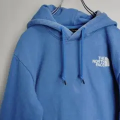 よ*ね様 ザノースフェイス パーカー スウェット フーディー ブルー メンズＭ