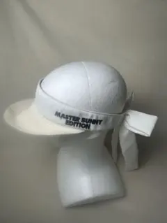MASTER BUNNY EDITION ゴルフバイザー ホワイトのサムネイル