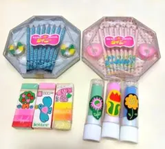 フルーツ 珍 昭和 レトロ 消しゴム キャップ レトロ レア 昔 文房具